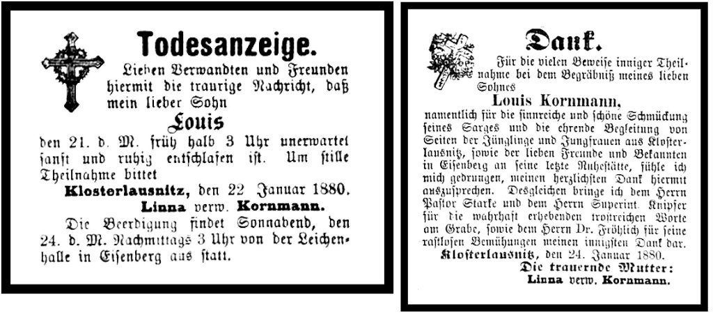 1880-01-21 Kl Trauer Kornmann